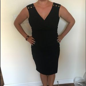 Cache black dress size small.